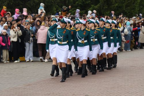 В Нурлате прошел парад Победы