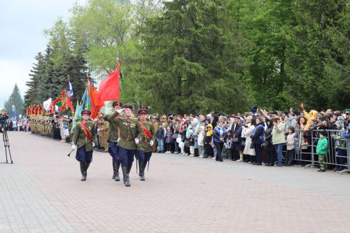 В Нурлате прошел парад Победы