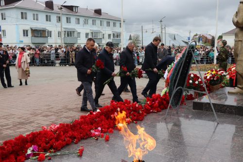 В Нурлате прошел парад Победы