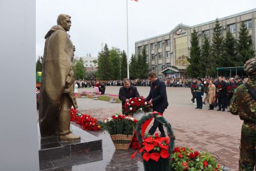 В Нурлате прошел парад Победы