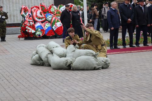 В Нурлате прошел парад Победы
