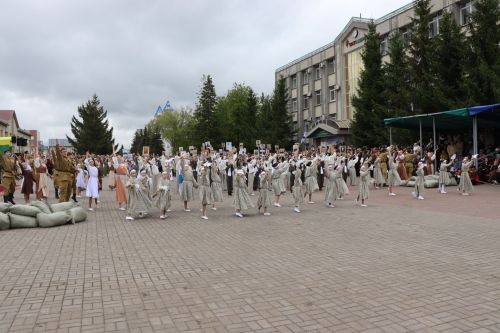 В Нурлате прошел парад Победы