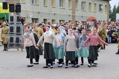 В Нурлате прошел парад Победы