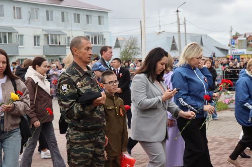 В Нурлате прошел парад Победы