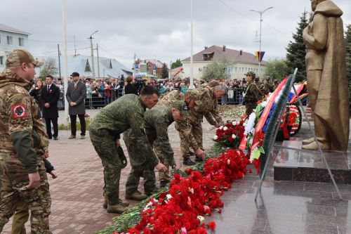 В Нурлате прошел парад Победы