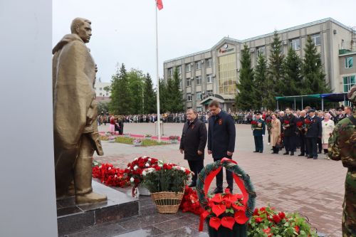 В Нурлате прошел парад Победы