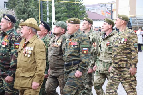 В Нурлате прошел парад Победы