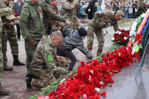 В Нурлате прошел парад Победы