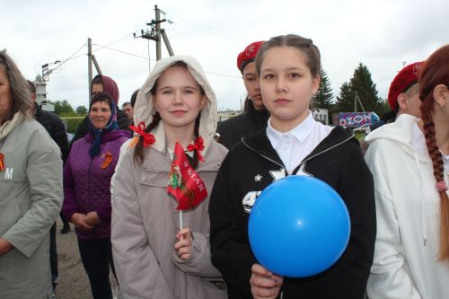Митинг в Гайтанкине прошел с участием единственной в селе труженицы тыла Пелагеи Глуховой