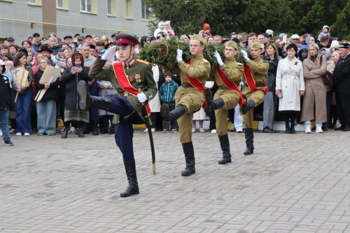 В Нурлате прошел парад Победы