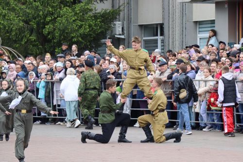В Нурлате прошел парад Победы