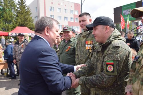 В Нурлате День Победы отпраздновали масштабной программой на центральной площади