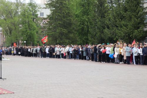 В Нурлате прошел парад Победы