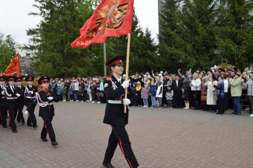 В Нурлате прошел парад Победы