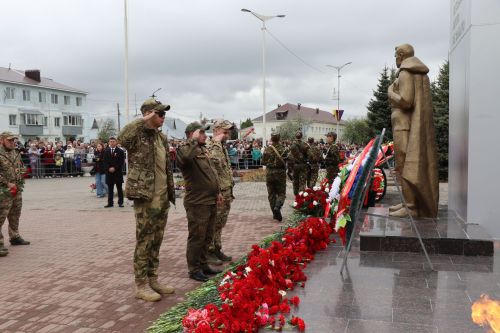 В Нурлате прошел парад Победы
