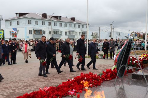 В Нурлате прошел парад Победы