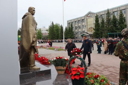 В Нурлате прошел парад Победы