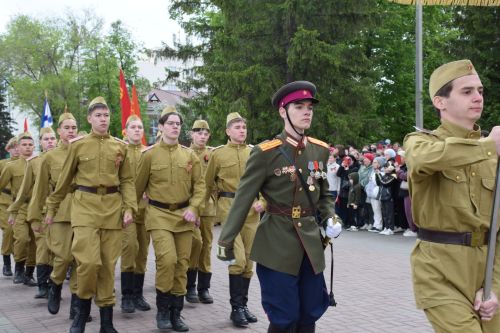 В Нурлате прошел парад Победы