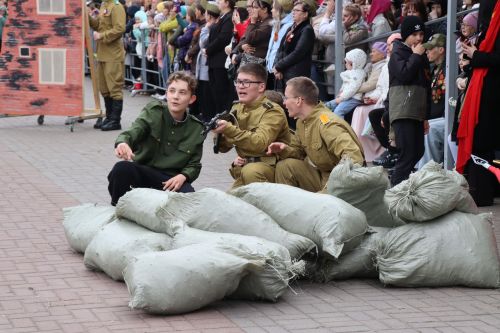 В Нурлате прошел парад Победы