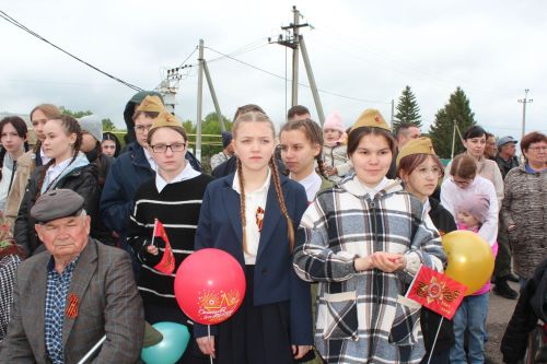 Митинг в Гайтанкине прошел с участием единственной в селе труженицы тыла Пелагеи Глуховой