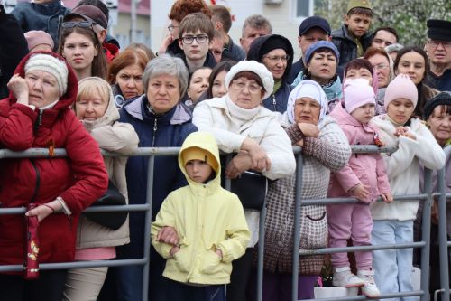 В Нурлате прошел парад Победы
