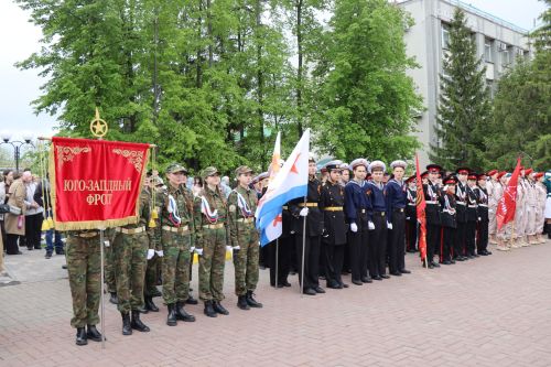 В Нурлате прошел парад Победы