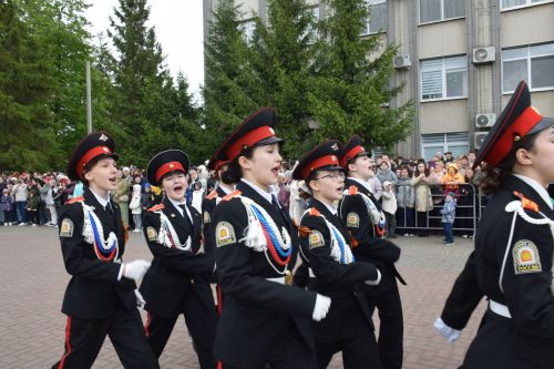В Нурлате прошел парад Победы