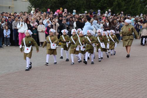 В Нурлате прошел парад Победы