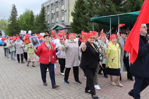 В Нурлате прошел парад Победы