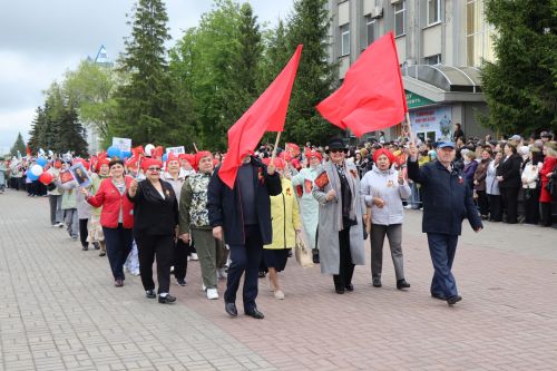 В Нурлате прошел парад Победы