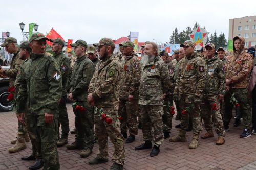 В Нурлате прошел парад Победы