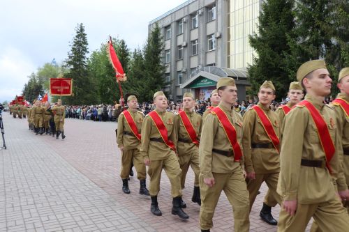 В Нурлате прошел парад Победы