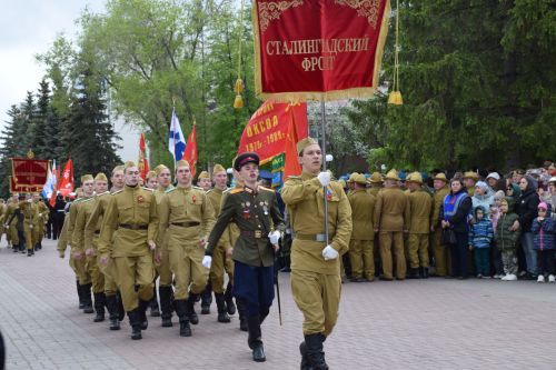 В Нурлате прошел парад Победы