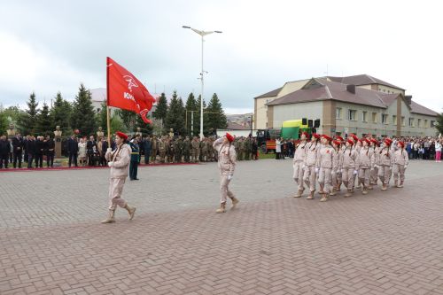 В Нурлате прошел парад Победы