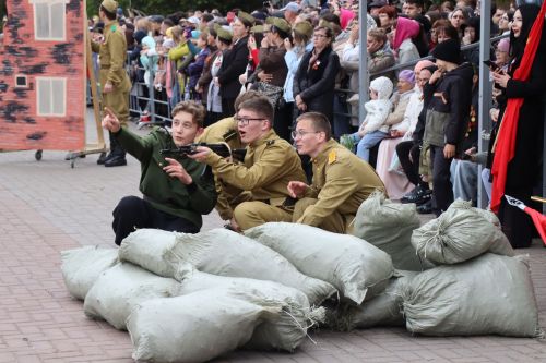 В Нурлате прошел парад Победы