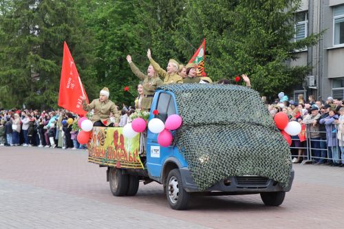 В Нурлате прошел парад Победы