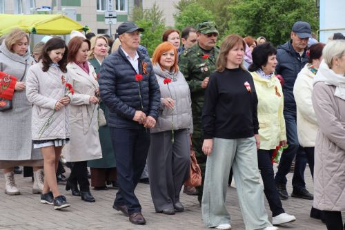 В Нурлате прошел парад Победы