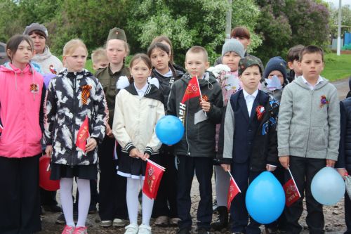 Митинг в Гайтанкине прошел с участием единственной в селе труженицы тыла Пелагеи Глуховой