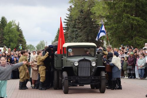 В Нурлате прошел парад Победы