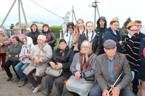 Митинг в Гайтанкине прошел с участием единственной в селе труженицы тыла Пелагеи Глуховой