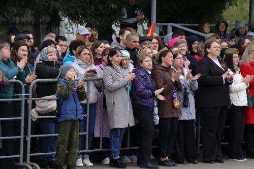 В Нурлате прошел парад Победы