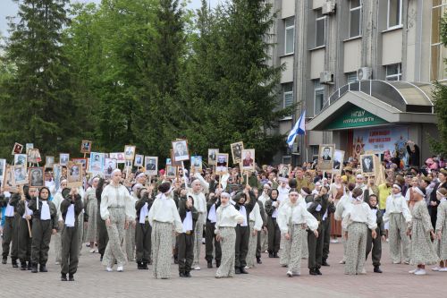 В Нурлате прошел парад Победы