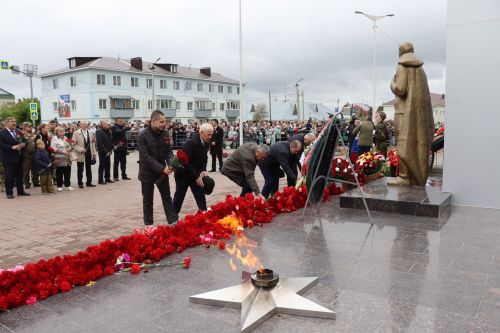 В Нурлате прошел парад Победы