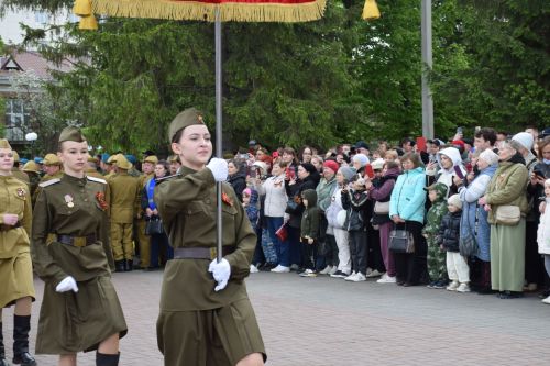 В Нурлате прошел парад Победы