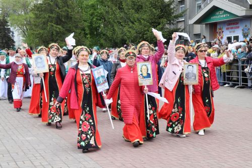В Нурлате прошел парад Победы