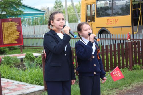 Митинг в Гайтанкине прошел с участием единственной в селе труженицы тыла Пелагеи Глуховой