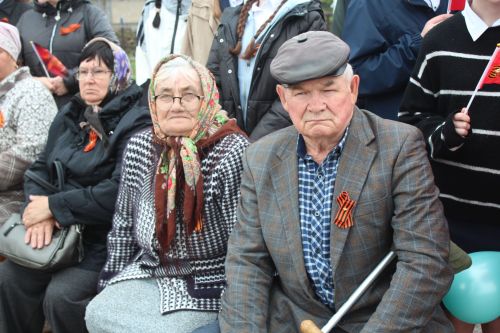 Митинг в Гайтанкине прошел с участием единственной в селе труженицы тыла Пелагеи Глуховой