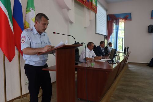 В Нурлате на антитеррористической комиссии обсудили вопросы усиления безопасности