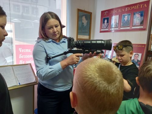 Нурлатские школьники узнали о безопасности в музее полиции