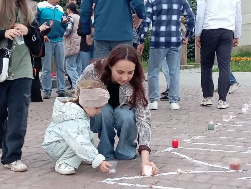 Нурлатцы зажгли свечи памяти в честь павших героев